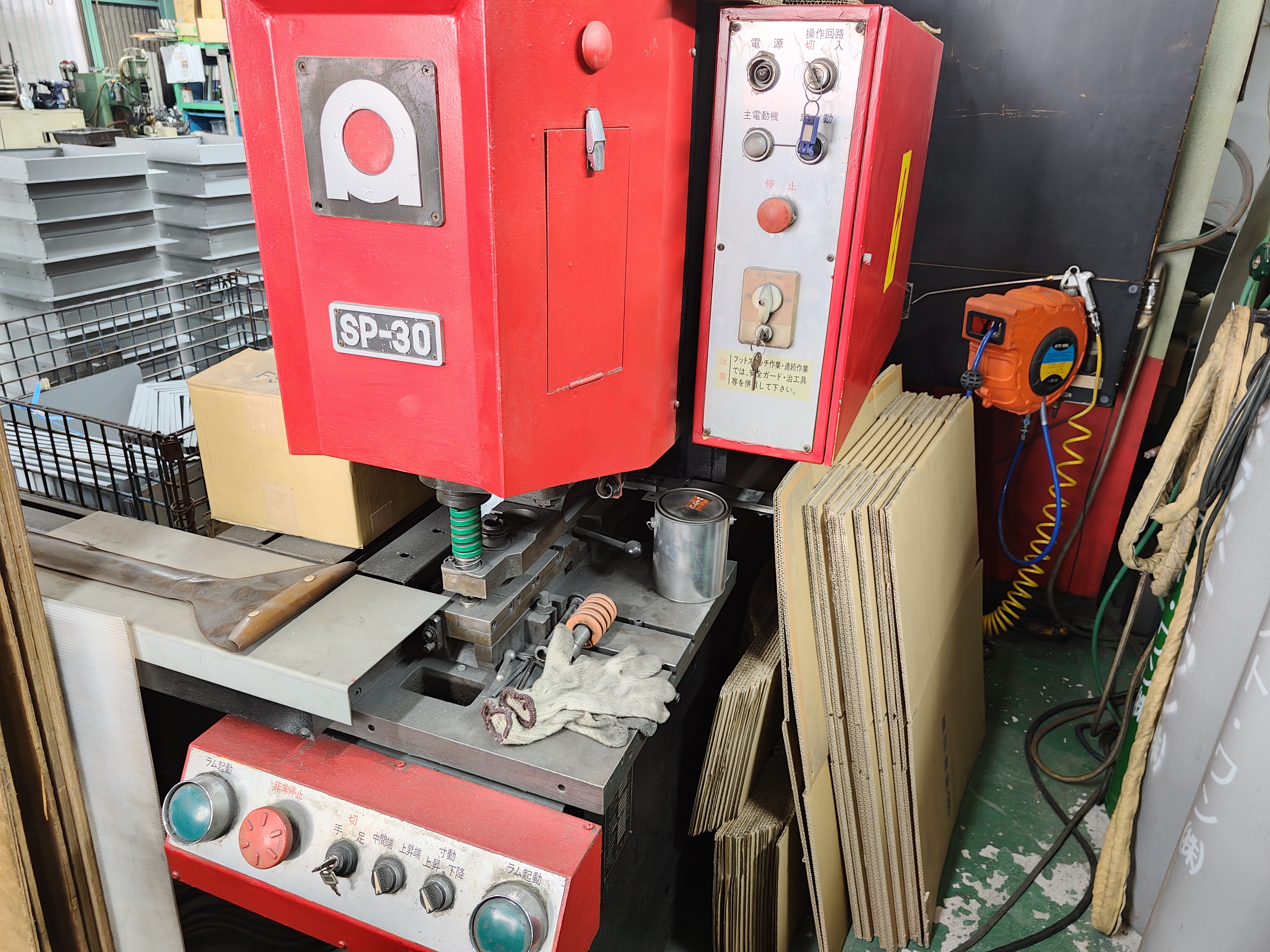 セットプレス機 - 小型プレス作業用